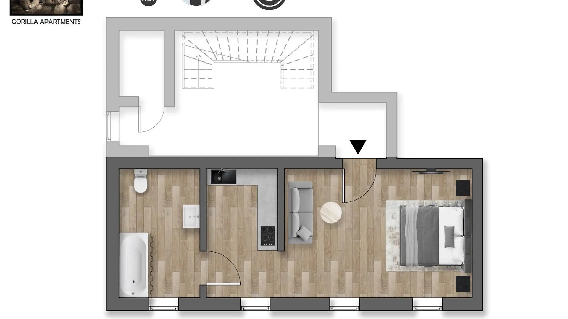 Gorilla Apartments Im Zentrum - Highspeed-Wlan 1St Floor Leipzig 0*,